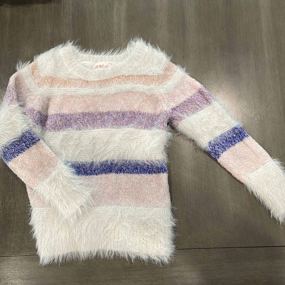 Cat and Jack 3t stripped sweater